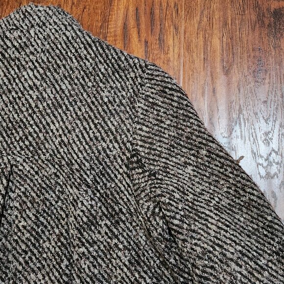 Vintage midi coat with circle pockets - Picture 4 of 5